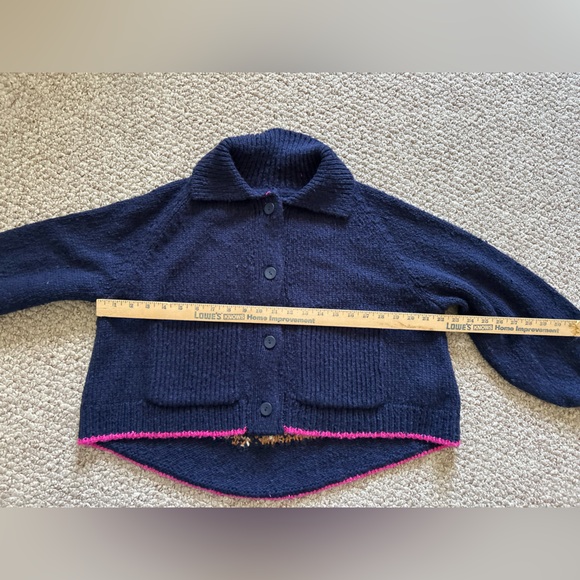 Anthropologie NWT The Jesse Dog Icon Cardigan Sweater Pilcro size XS - Picture 10 of 10